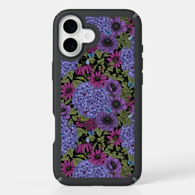 Bold garden florals speck iPhone case (Front)