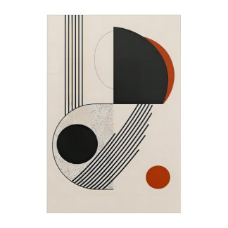 Bold Geometric Abstract Art