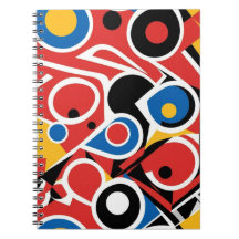 Bold Geometric Abstract Pop Art Pattern