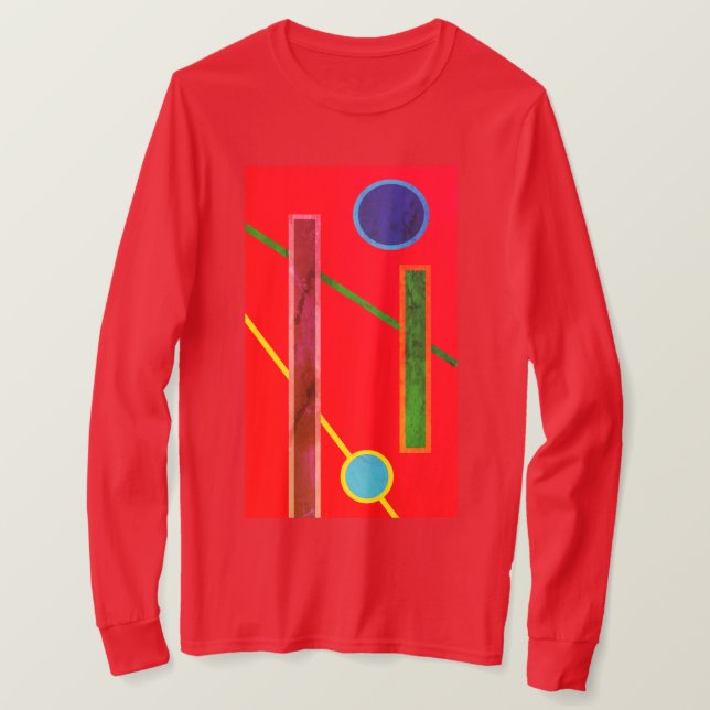 Bold Geometric Art   T-Shirt (Design Front)