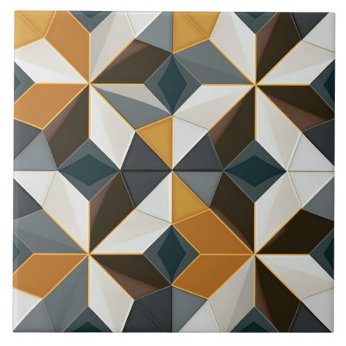 Bold Geometric Ceramic Tiles