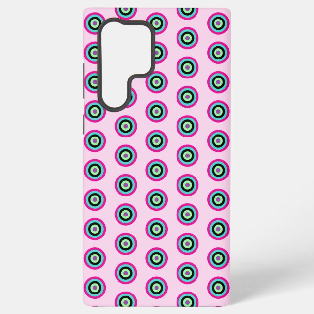 Bold Geometric Circle Case for Galaxy S22 Ultra (Back)