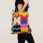 Bold Geometric Grunge Pattern