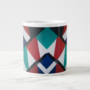 Bold Geometric Triangles – Specialty Jumbo Mug