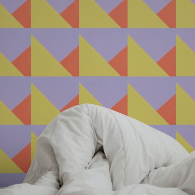 Bold Geometric Yellow, Orange Wallpaper (Creator Uploaded)