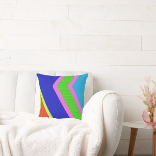 Bold Geometry for the Modern Eye Throw Pillow