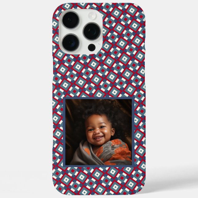 Bold Gifts For Girlfriend Square Pattern  Case-Mate iPhone Case (Back)