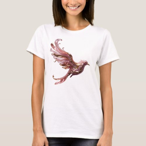 Bold Gold PHOENIX RISES FROM THE ASHES Graphic Tee