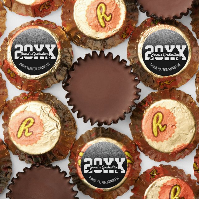  Bold Graduation College Photo Personalized  Reese's Peanut Butter Cups (Assorted)