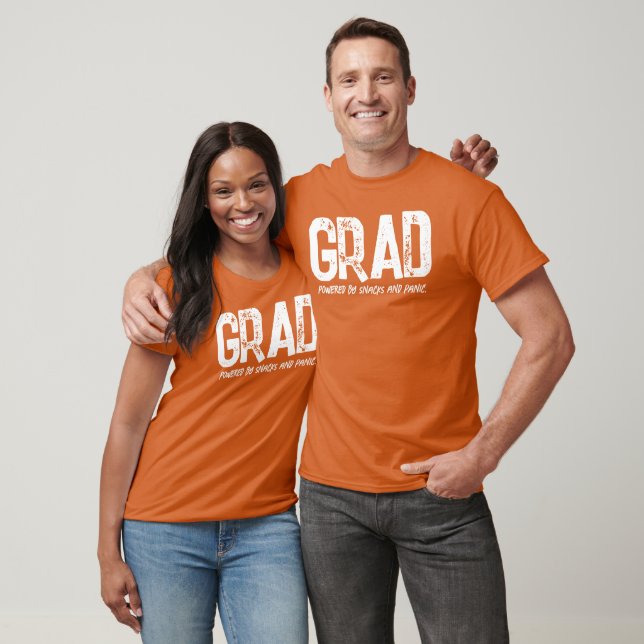 Bold Graduation Humor Design T-Shirt (Unisex)