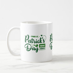 Bold Green Irish Quote St Patrick’s Mug
