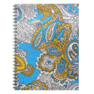 Bold Grungy Islamic Psychedelic Ornament Notebook