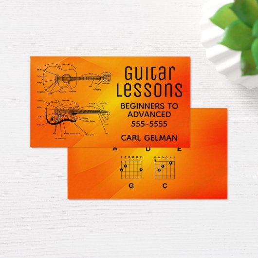 Bold Guitar Lessons (Desk)