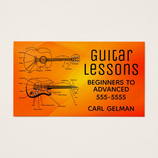Bold Guitar Lessons (Front)