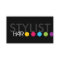 Bold Hair Stylist Business Card