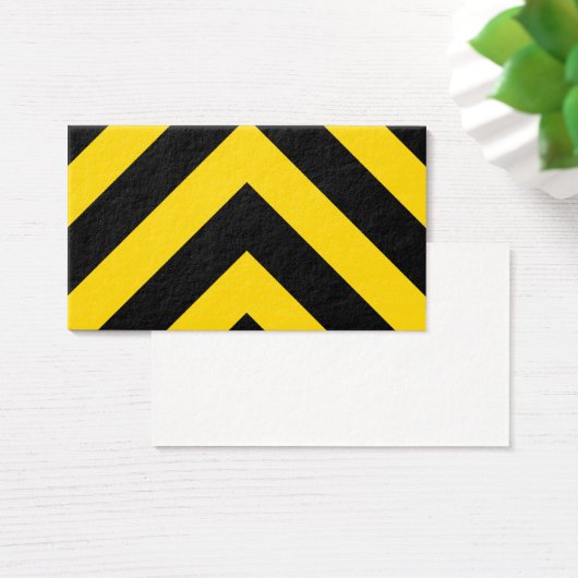 Bold Highway Traffic Bumble Bee Chevrons (Desk)