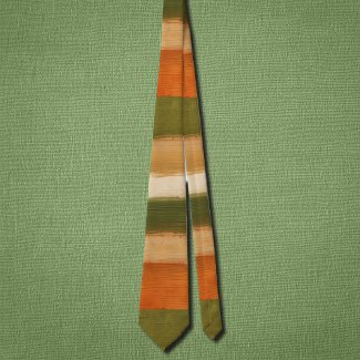 Bold horizontal artsy  stripes in  autumn mood 