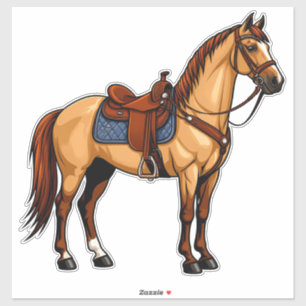 Bold Horse Sticker
