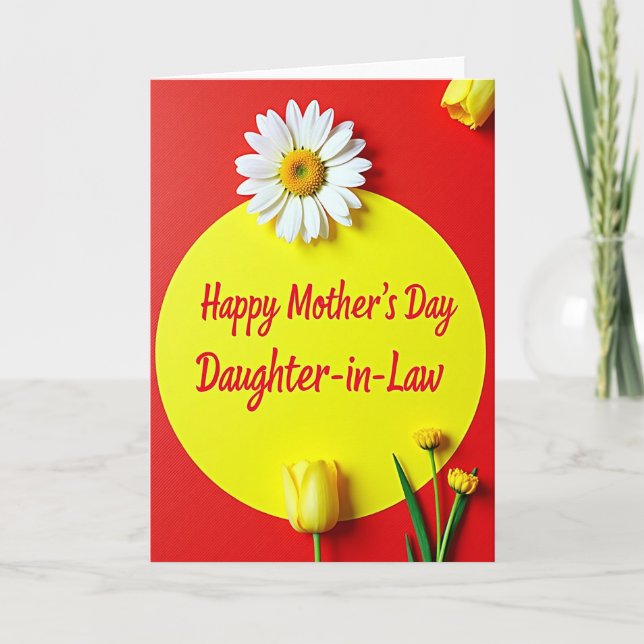 Bold Hues Mothers Day Card (Front)