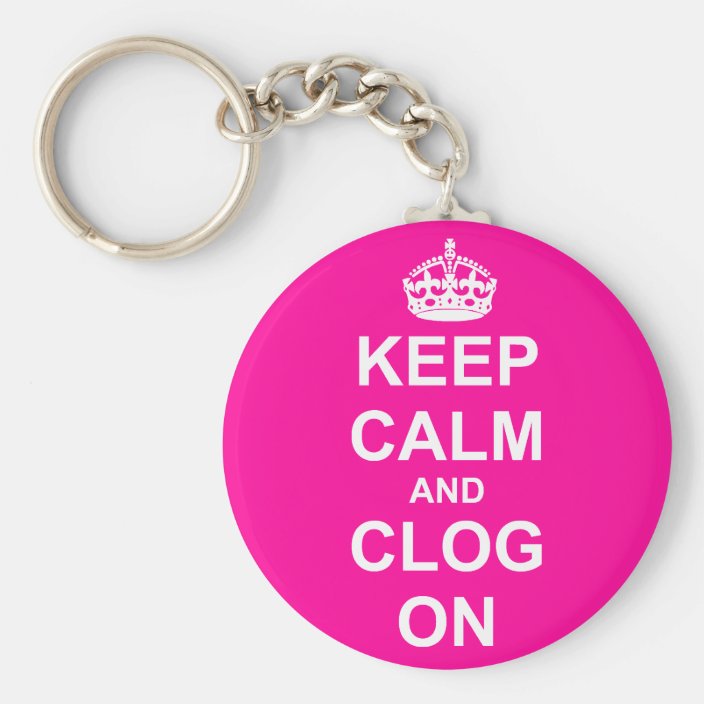 clog keychain