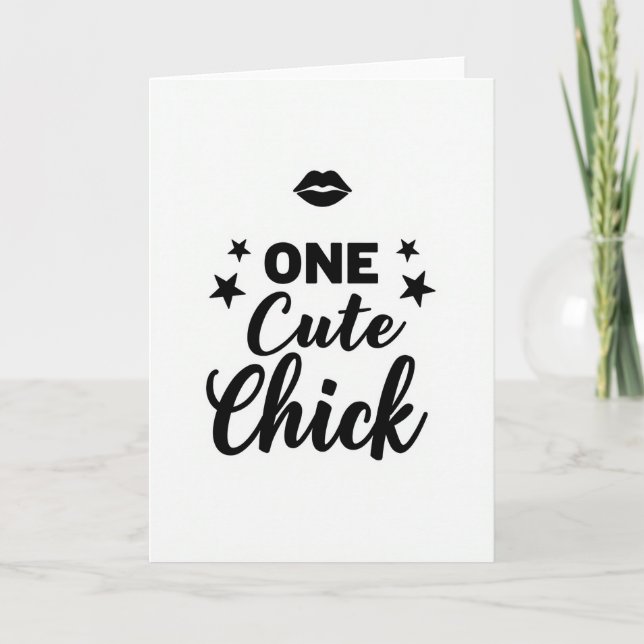 Bold Kissable Lips Art Card (Front)