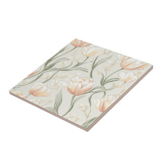 Bold Kitchen Tulip Ceramic Tiles  For Living Space