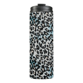 Bold Leopard Print Thermal Tumbler