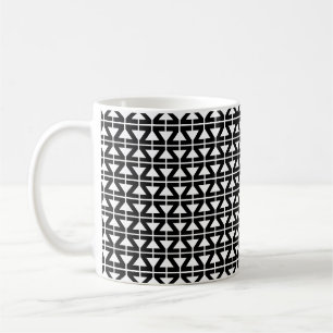 Bold Letter Z Pattern Alphabet Coffee Mug