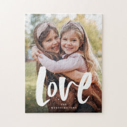 Bold love family photo jigsaw puzzle