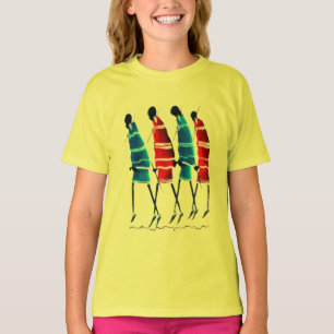 Bold Maasai artistry meets Parisian street style T-Shirt