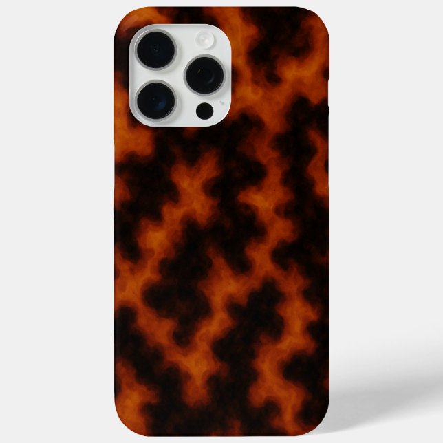 Bold Magma Flame Abstract – Fiery Lava Texture Case-Mate iPhone Case (Back)