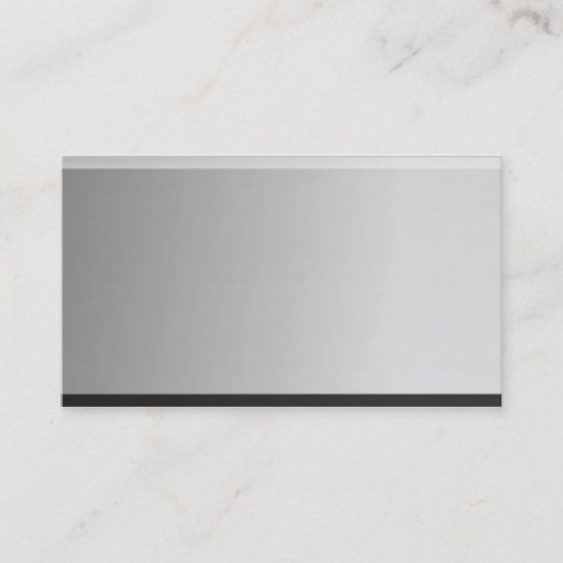 Customizable Bold Metal Look Background Business Cards