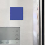 Bold Minimal Wedding Invite in Deep Blue Magnet<br><div class="desc">Modern minimalist wedding design with solid deep blue backdrop – perfect for elegant summer or formal year-round weddings. Make a statement of modern elegance with this Bold Minimal Wedding Invitation on a Deep Blue Background. Designed for couples who appreciate clean lines and timeless sophistication, this minimalist wedding invite blends bold...</div>