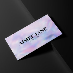 Bold Minimalist Luxury Boutique Tie Dye Business Card