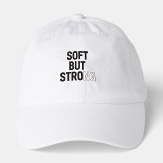 Bold Minimalist Typography Design Hat