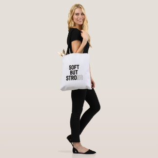 Bold Minimalist Typography Design Tote Bag