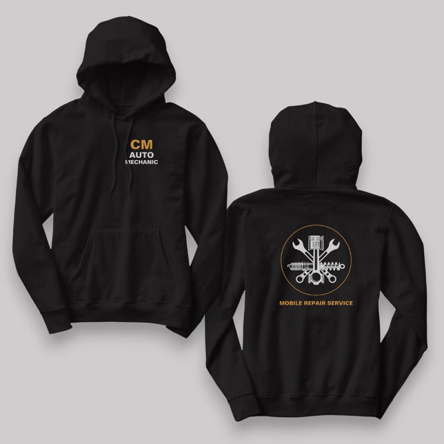 Bold Mobile Mechanic Auto Repair Services Hoodie (Creator Uploaded)