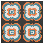 Bold Modern Big Funky Square Repeat Pattern Fabric