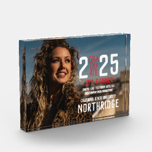 Bold Modern Class of 2025 Graduation Photo Block