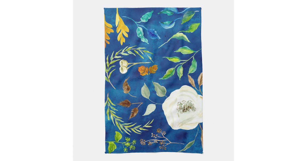 Modern Leaf Kitchen Towels