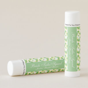 Bold Modern Lemon Lime Bridal Shower Lip Balm