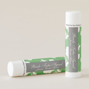 Bold Modern Lemon Lime Bridal Shower Lip Balm