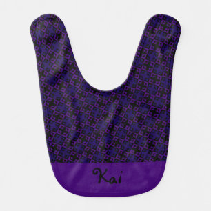 Bold Monogram Baby Gifts Custom Name Bib
