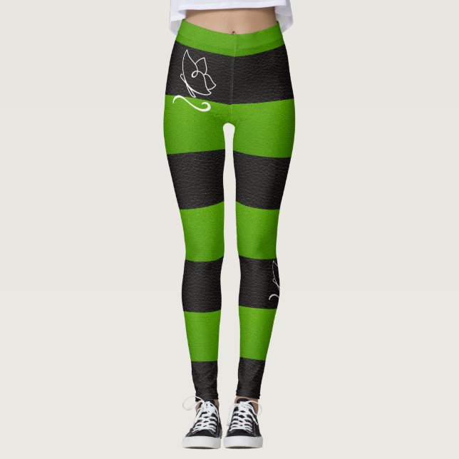 Bold Motion Butterfly Leggings (Front)