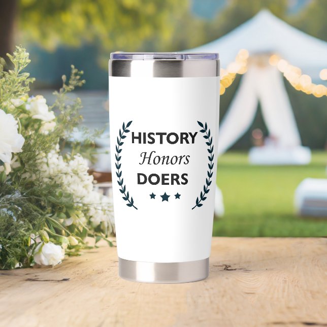 Bold Motivational Leadership Insulated Tumbler (Wedding (Rotated))