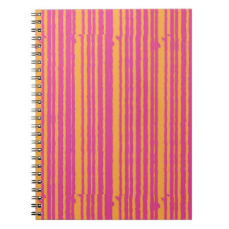 Bold Moves: Vertical Vibes in Red & Yellow  Notebook