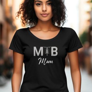 Bold MTB Mom for Mama Mother Mountain Biker T-Shirt
