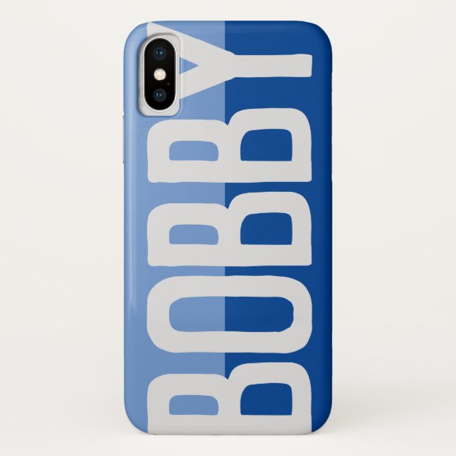 Bold Name Design. Case-Mate iPhone Case (Back)