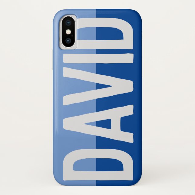 Bold Name Design. Case-Mate iPhone Case (Back)
