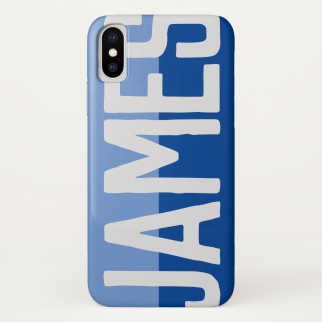 Bold Name Design. Case-Mate iPhone Case (Back)
